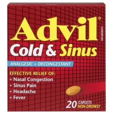 Advil Cold & Sinus Caplets
